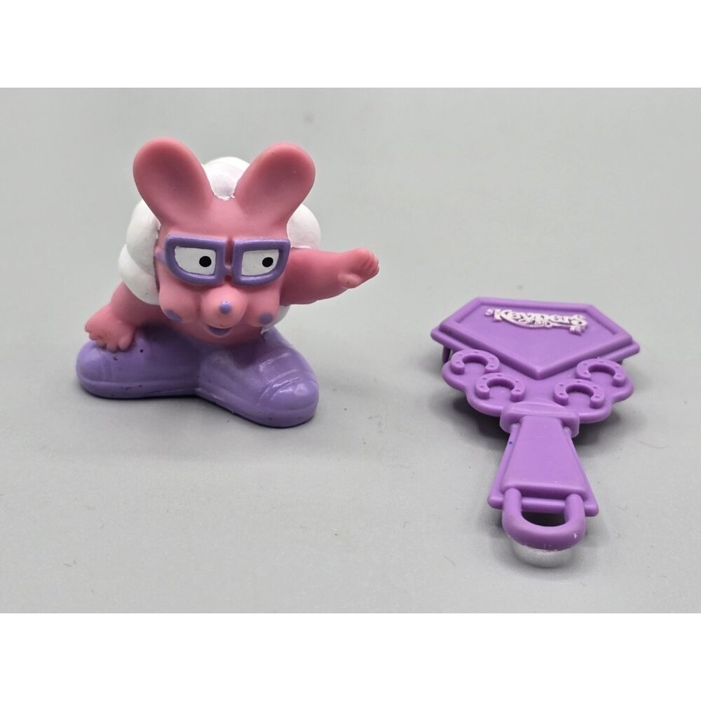 Tonka Keypers‎ Finder Perkins Vintage PVC Figure 2" tall Plus Brush